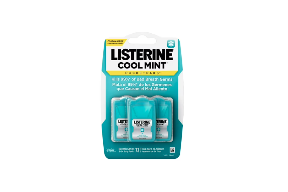 LISTERINE SPRIPS 3 PACK 72 CT.