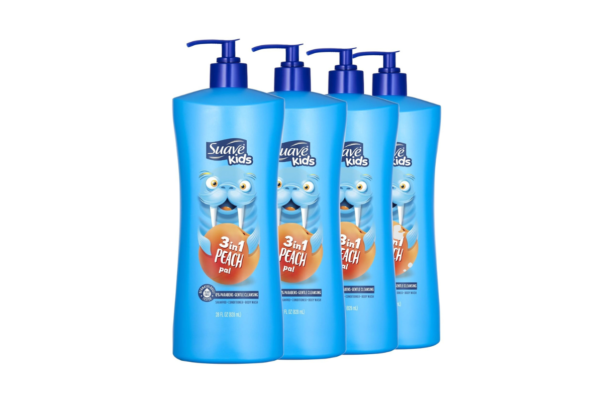 Suave Kids 3 in 1 28 oz Peach