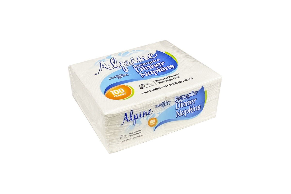 Dinner Napkins Rectangle Alpine 100 ct.