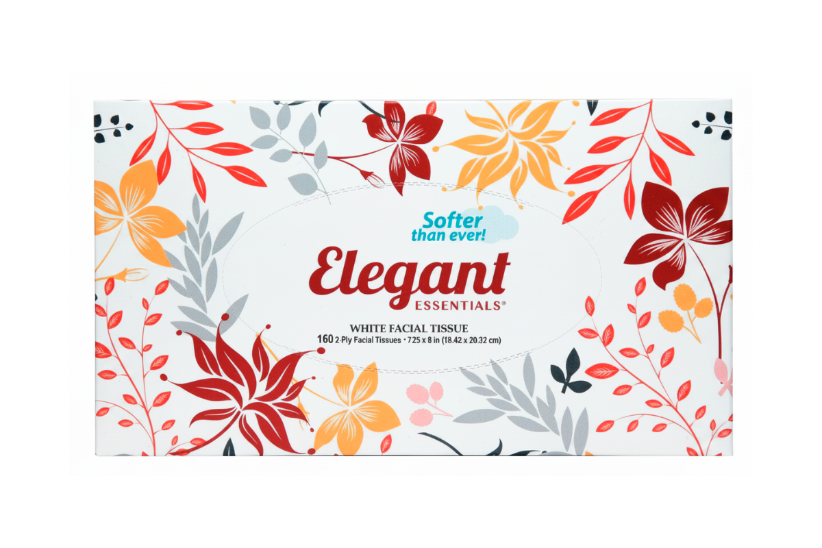 Elegant Facial Tissues 160 ct.