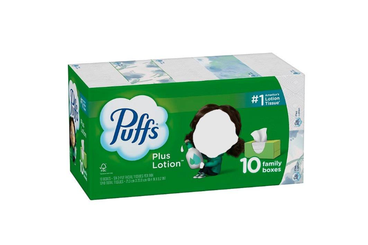 Puffs Facial Tissues Lotion 10x124 ct.