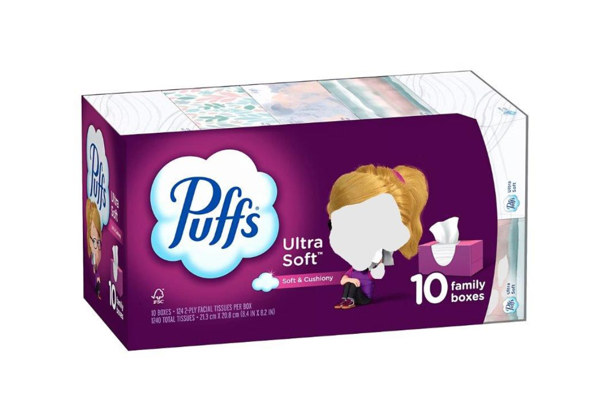 Puffs Facial Tissues 10x24 ct.