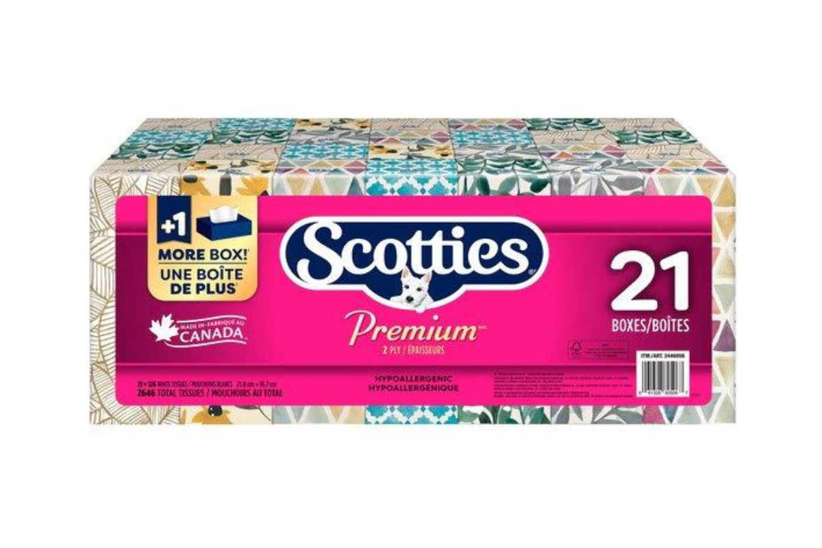 Scotties Facial Tissues 126 ct.