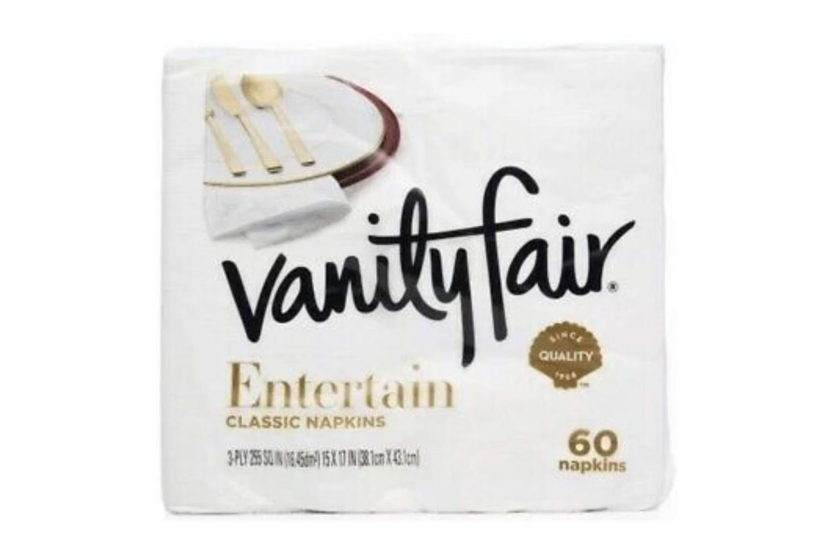 Vanity Fair Dinner Napkins 60 ct.