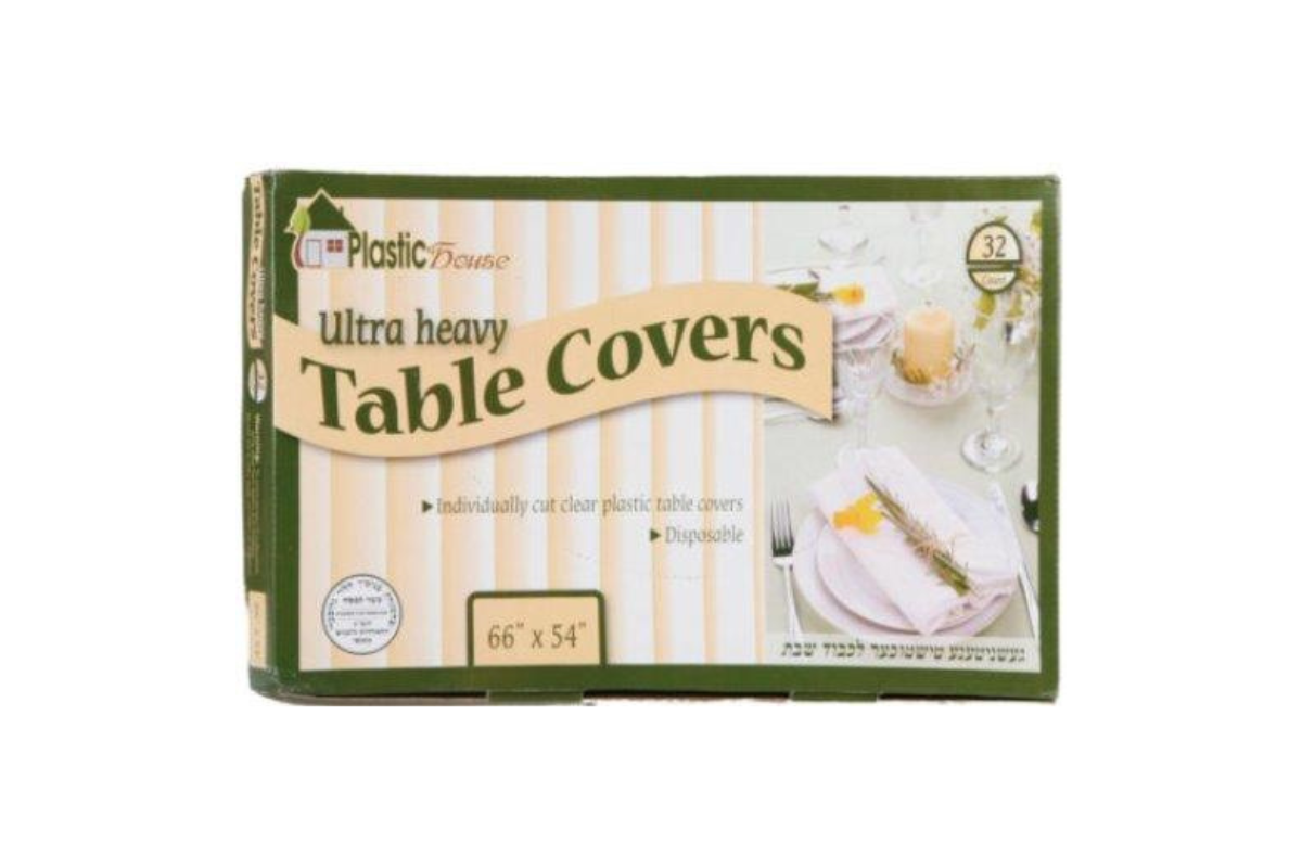 Clear Tablecovers Plastic House