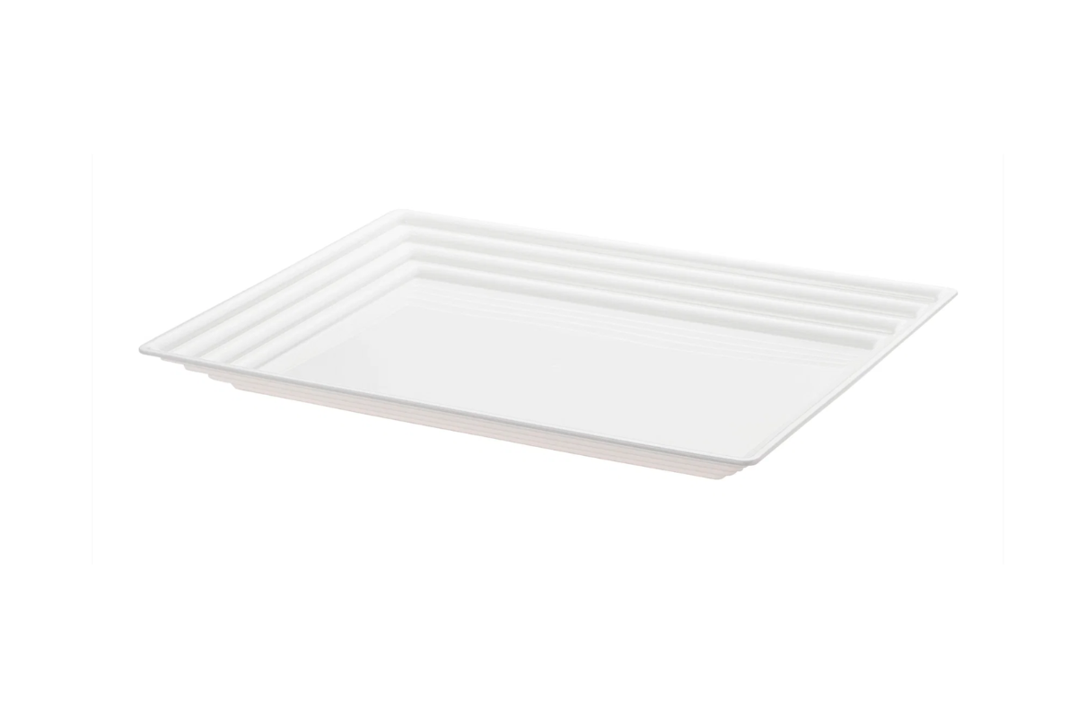 Serving Tray White 11x13 3pk