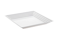 Serving Tray White 12x12 3pk